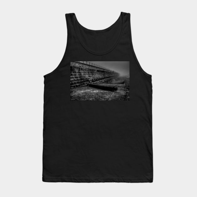 Tynemouth Pier Sea Mist Tank Top by axp7884